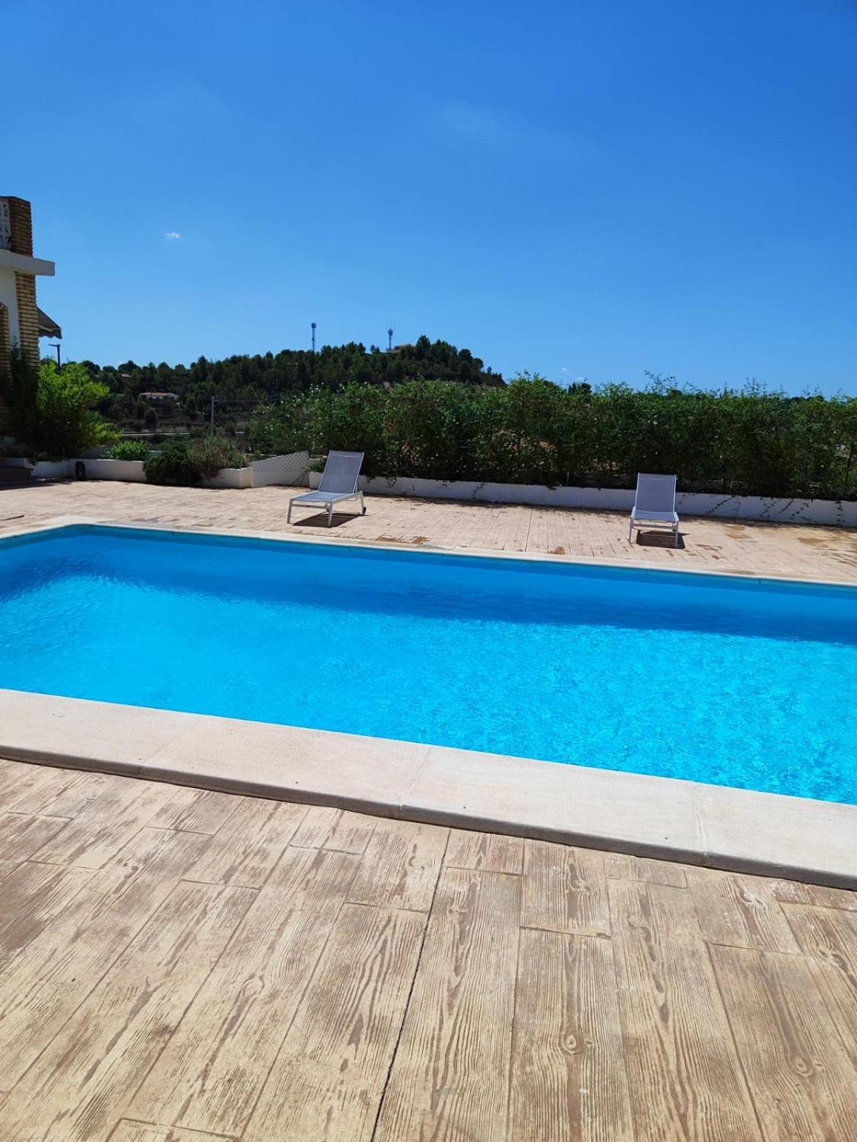 El Recreo, Private Pool & Bbq Villa Godelleta Exterior photo